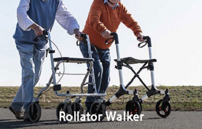 Kas yra trijų ratų rollator Walker?