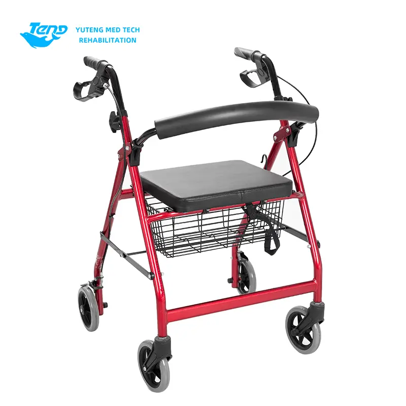 Sulankstomas „Rollator Walker“ su sėdyne
