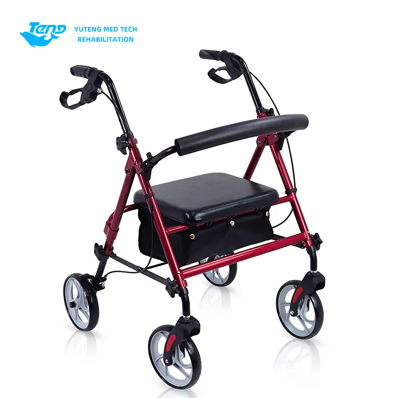 „Rollator Walker“ su sėdyne ir krepšiu